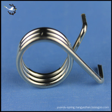 Custom nickel plated music wire spring torsion spring